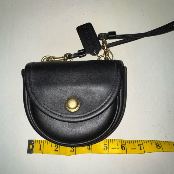 Vintage Coach Bundle- Black Mini Belt Bag 9826 & Wendie 9031 - Picture 8 of 16